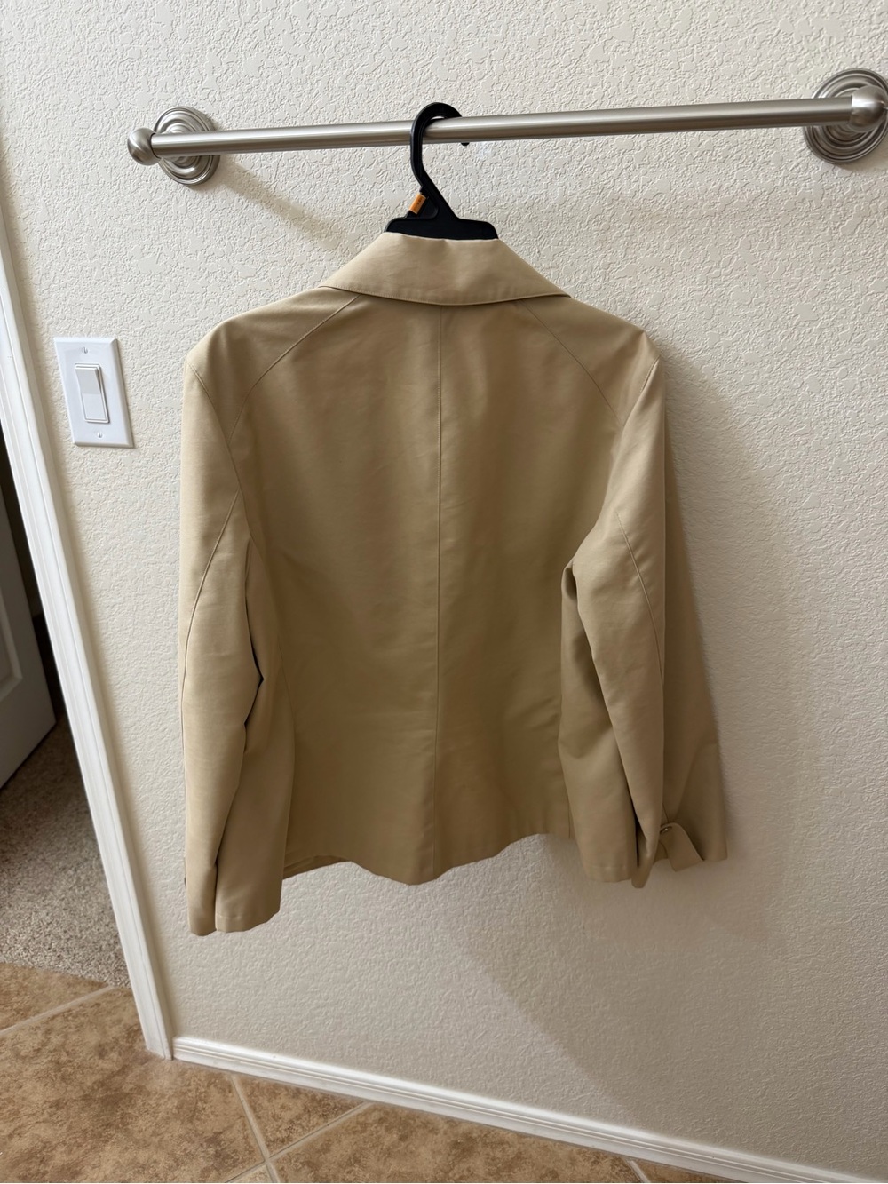 Lauren Ralph Lauren Women’s Beige Utility Shirt Jacket -Vintage - Picture 2 of 5